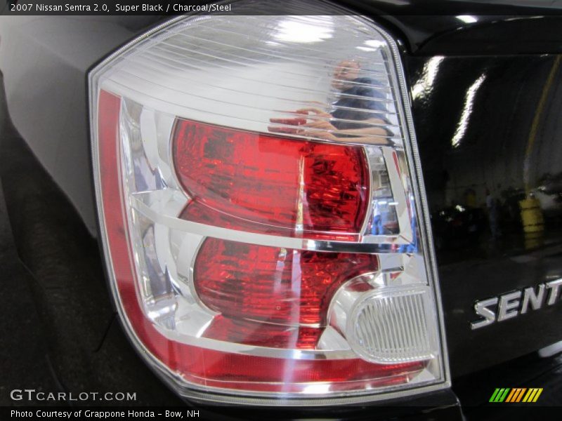 Super Black / Charcoal/Steel 2007 Nissan Sentra 2.0