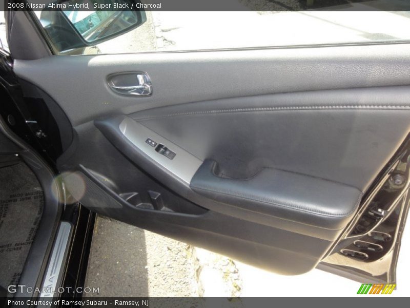 Super Black / Charcoal 2008 Nissan Altima Hybrid