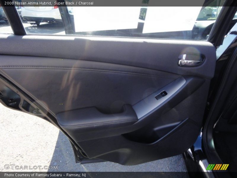Super Black / Charcoal 2008 Nissan Altima Hybrid
