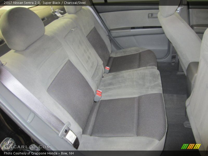 Super Black / Charcoal/Steel 2007 Nissan Sentra 2.0
