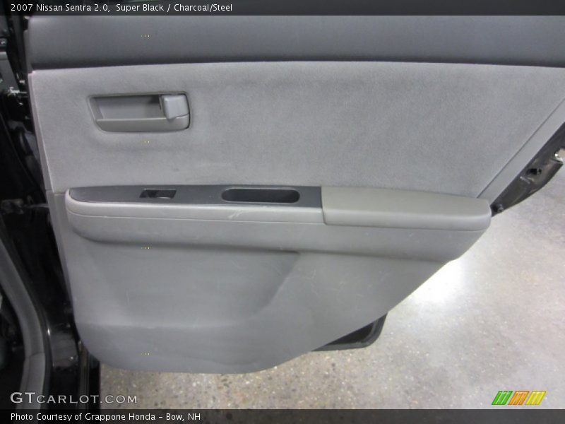 Super Black / Charcoal/Steel 2007 Nissan Sentra 2.0
