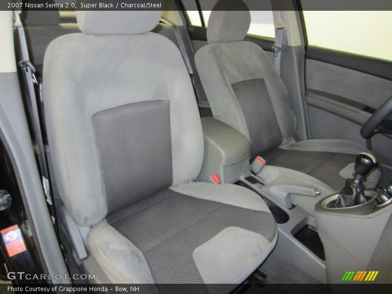 Super Black / Charcoal/Steel 2007 Nissan Sentra 2.0