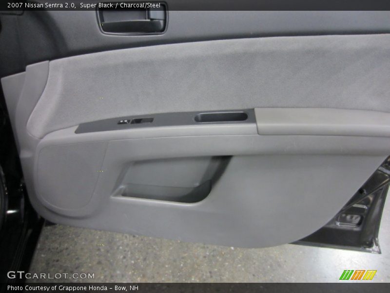 Super Black / Charcoal/Steel 2007 Nissan Sentra 2.0