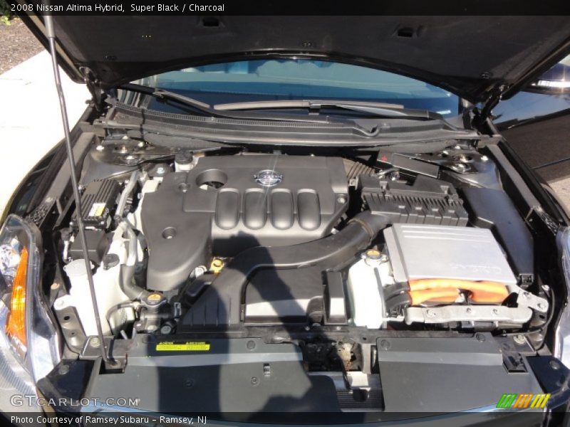 Super Black / Charcoal 2008 Nissan Altima Hybrid