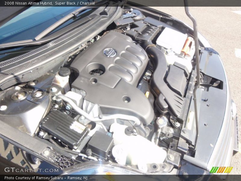 Super Black / Charcoal 2008 Nissan Altima Hybrid