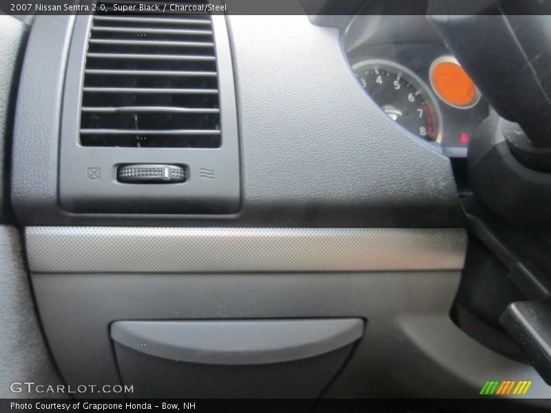 Super Black / Charcoal/Steel 2007 Nissan Sentra 2.0