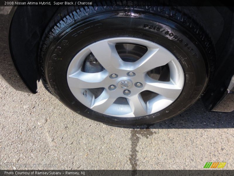 Super Black / Charcoal 2008 Nissan Altima Hybrid