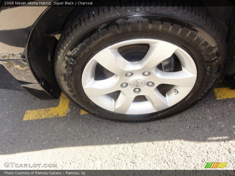 Super Black / Charcoal 2008 Nissan Altima Hybrid