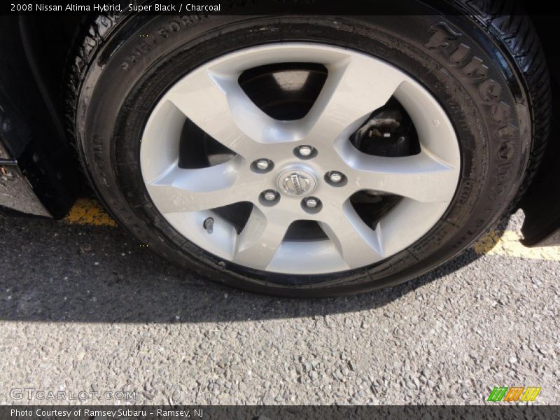 Super Black / Charcoal 2008 Nissan Altima Hybrid