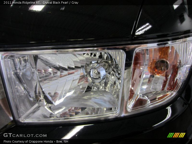 Crystal Black Pearl / Gray 2011 Honda Ridgeline RT