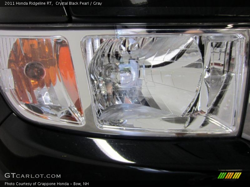 Crystal Black Pearl / Gray 2011 Honda Ridgeline RT