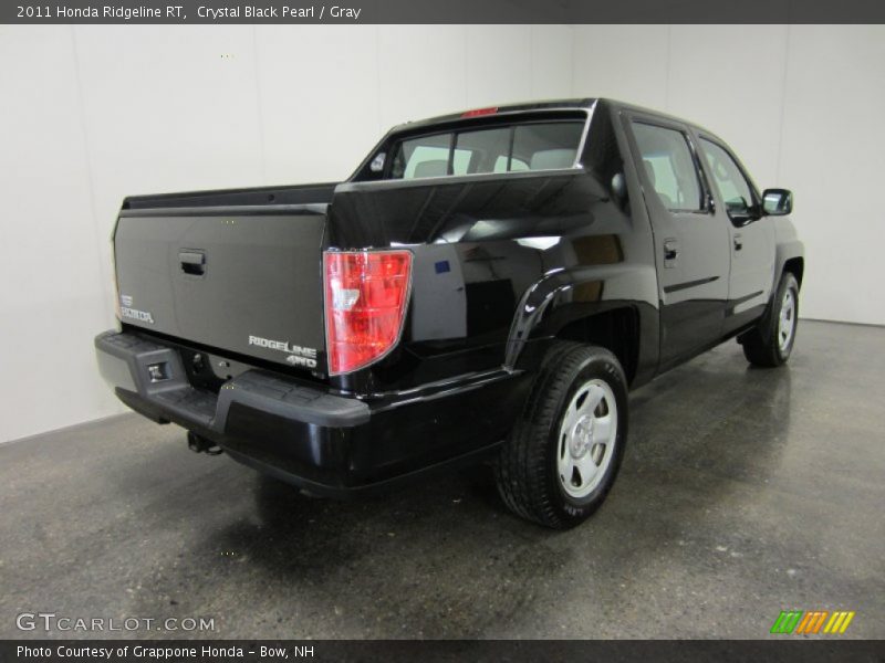Crystal Black Pearl / Gray 2011 Honda Ridgeline RT