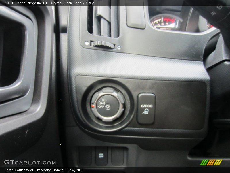 Crystal Black Pearl / Gray 2011 Honda Ridgeline RT
