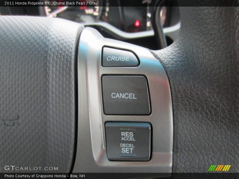 Crystal Black Pearl / Gray 2011 Honda Ridgeline RT