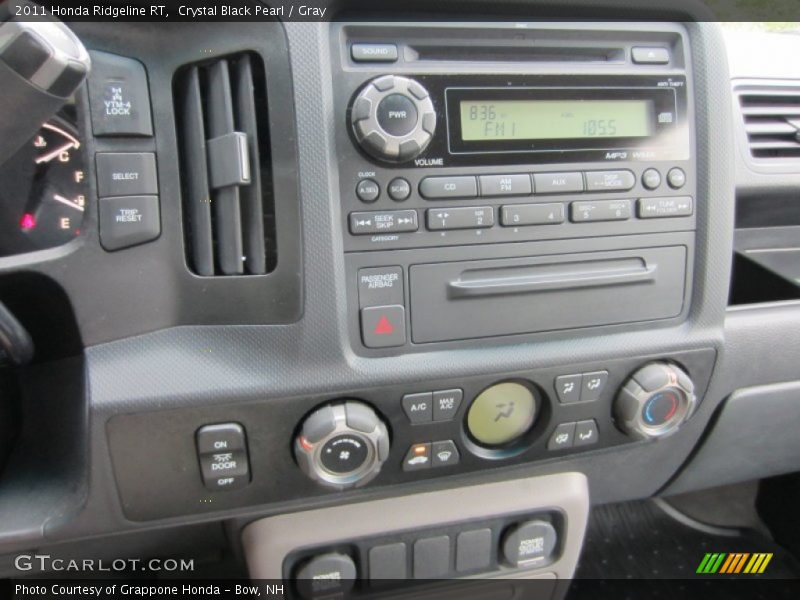 Controls of 2011 Ridgeline RT