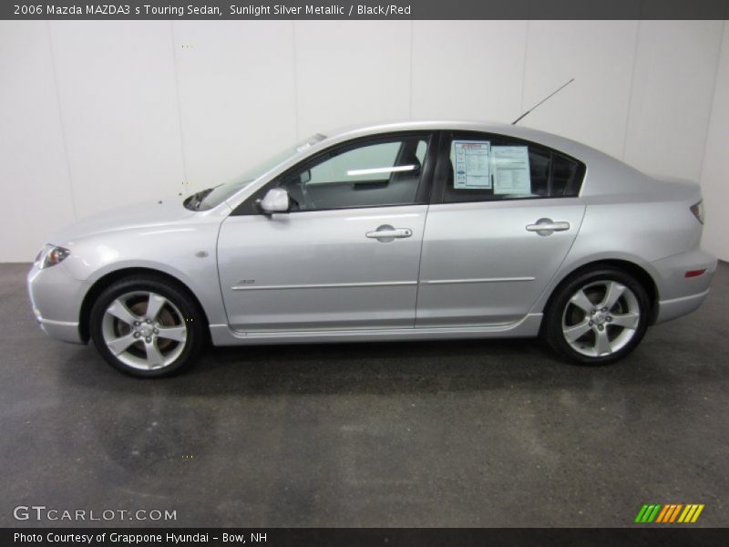  2006 MAZDA3 s Touring Sedan Sunlight Silver Metallic