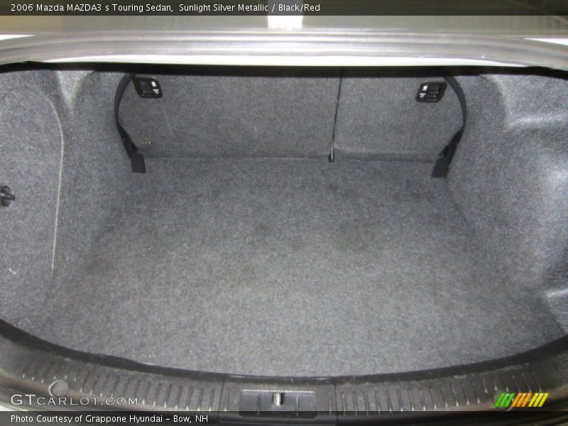 Sunlight Silver Metallic / Black/Red 2006 Mazda MAZDA3 s Touring Sedan