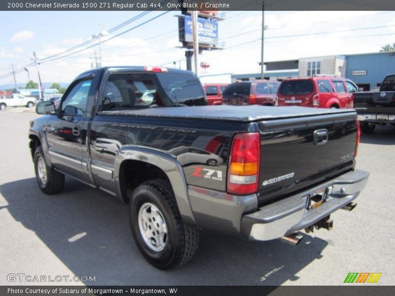 Onyx Black / Graphite 2000 Chevrolet Silverado 1500 Z71 Regular Cab 4x4