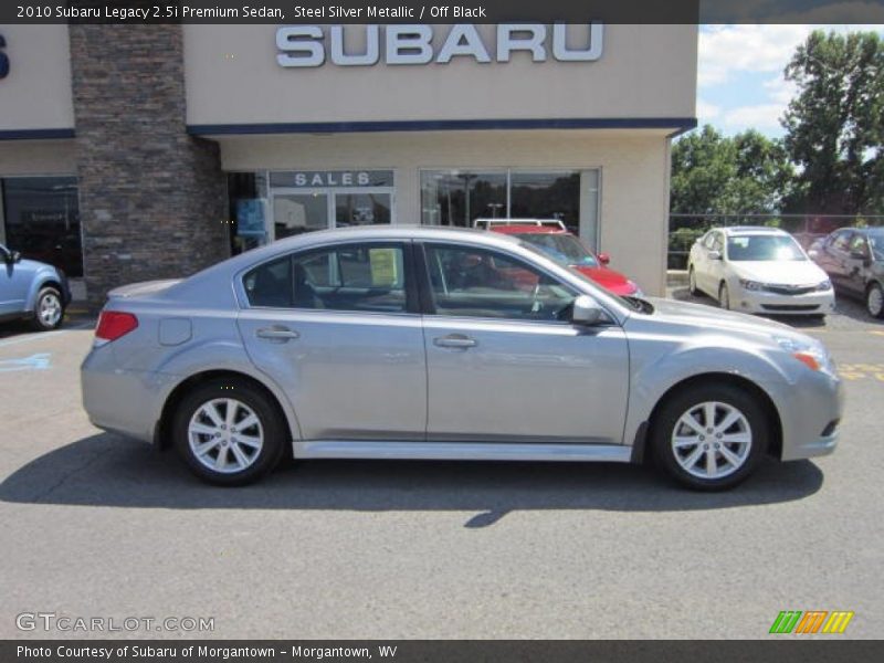  2010 Legacy 2.5i Premium Sedan Steel Silver Metallic