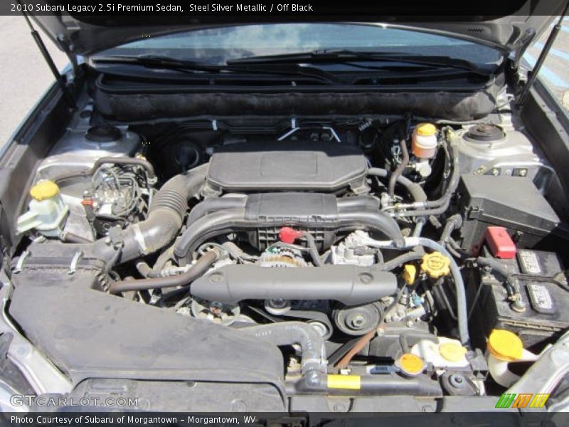  2010 Legacy 2.5i Premium Sedan Engine - 2.5 Liter DOHC 16-Valve VVT Flat 4 Cylinder