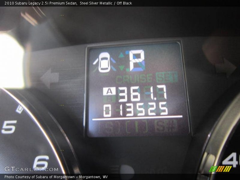 Steel Silver Metallic / Off Black 2010 Subaru Legacy 2.5i Premium Sedan