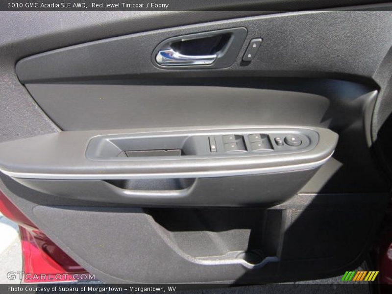 Red Jewel Tintcoat / Ebony 2010 GMC Acadia SLE AWD