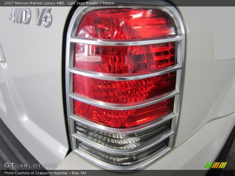 Light Sage Metallic / Pebble 2007 Mercury Mariner Luxury 4WD