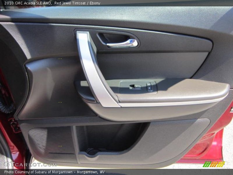Red Jewel Tintcoat / Ebony 2010 GMC Acadia SLE AWD