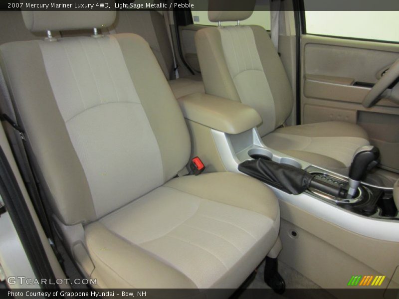Light Sage Metallic / Pebble 2007 Mercury Mariner Luxury 4WD
