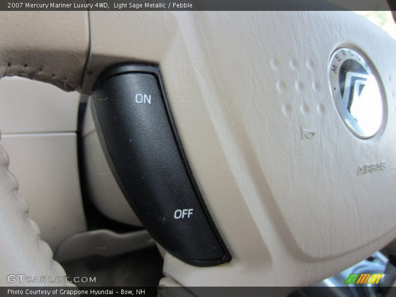 Light Sage Metallic / Pebble 2007 Mercury Mariner Luxury 4WD