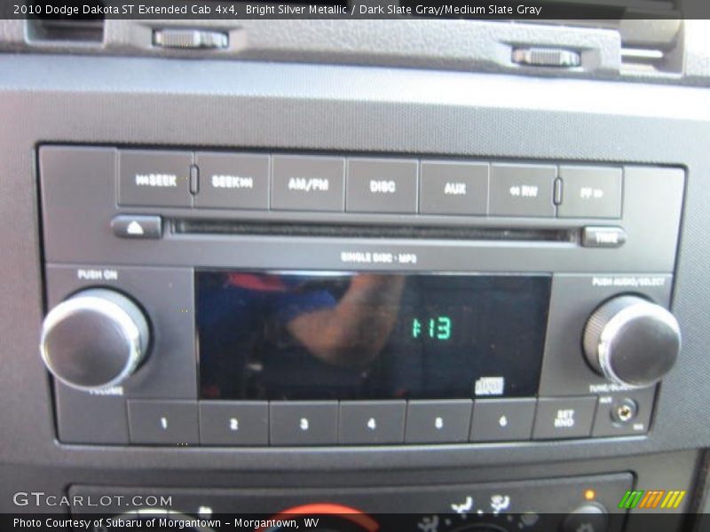 Audio System of 2010 Dakota ST Extended Cab 4x4