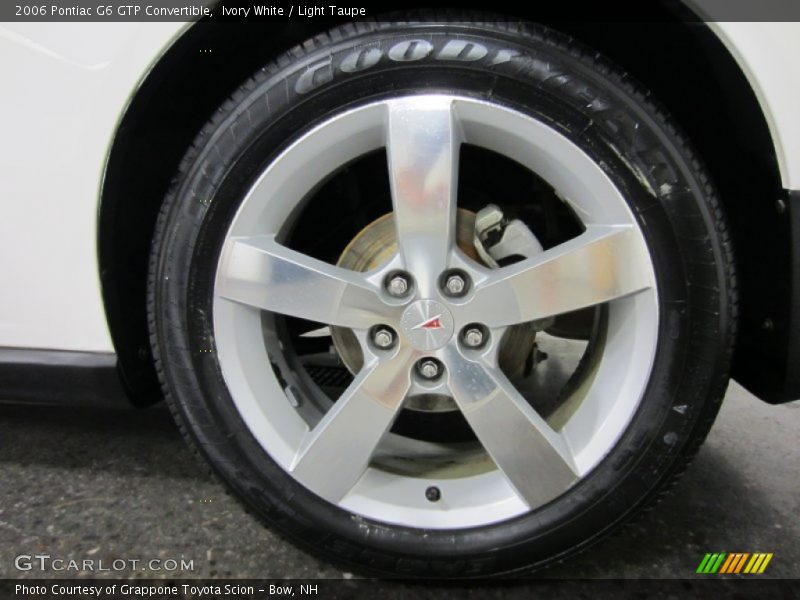 Ivory White / Light Taupe 2006 Pontiac G6 GTP Convertible