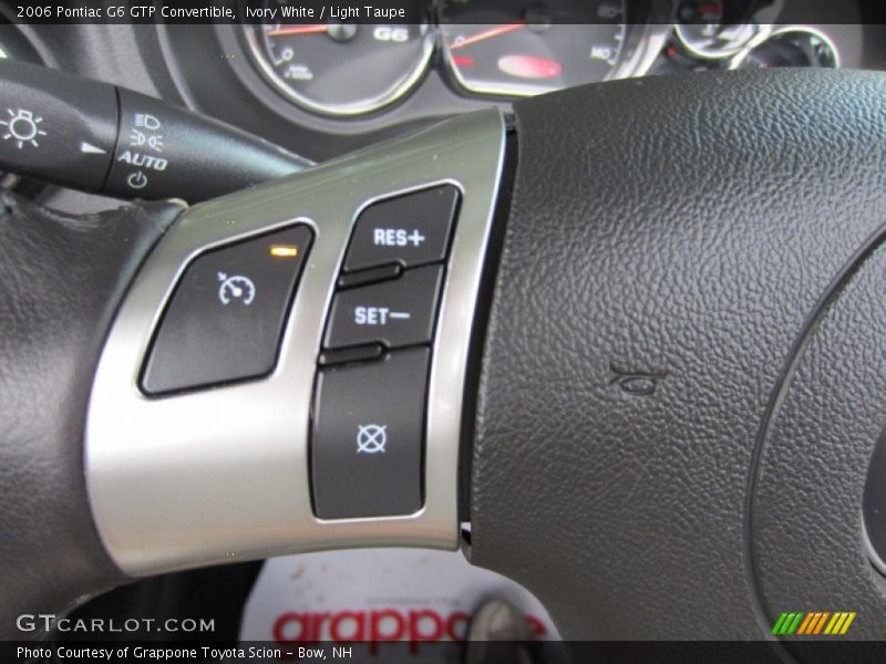 Controls of 2006 G6 GTP Convertible