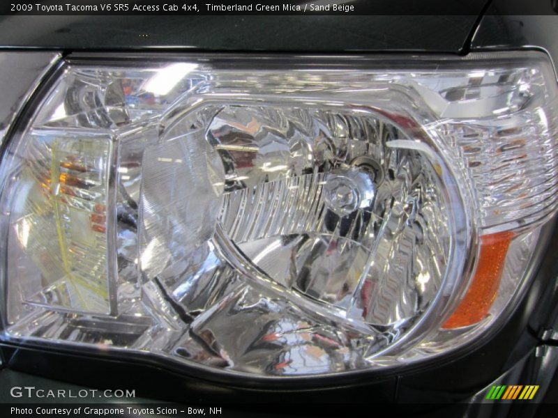 Timberland Green Mica / Sand Beige 2009 Toyota Tacoma V6 SR5 Access Cab 4x4