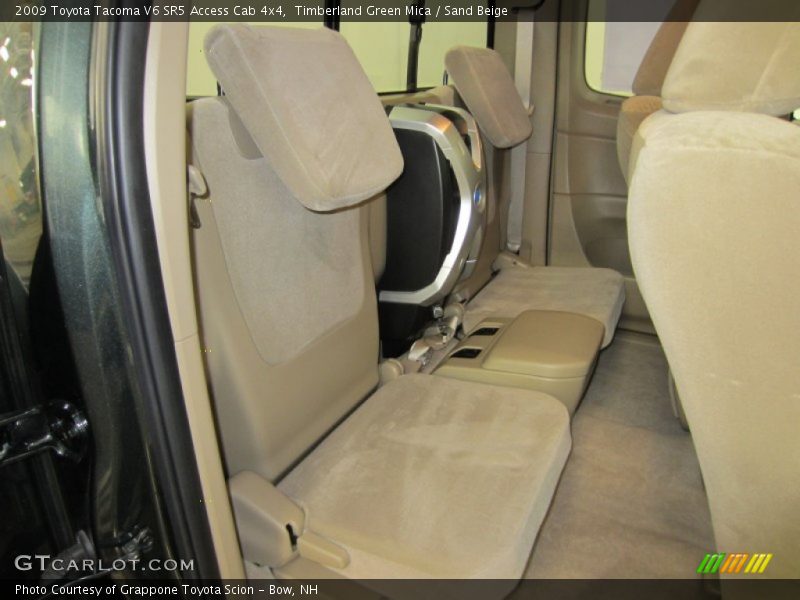Timberland Green Mica / Sand Beige 2009 Toyota Tacoma V6 SR5 Access Cab 4x4