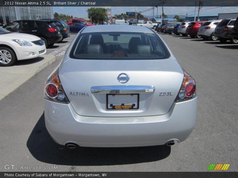 Brilliant Silver / Charcoal 2012 Nissan Altima 2.5 SL
