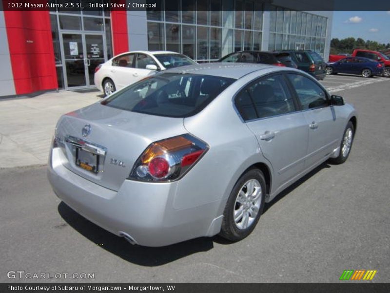 Brilliant Silver / Charcoal 2012 Nissan Altima 2.5 SL