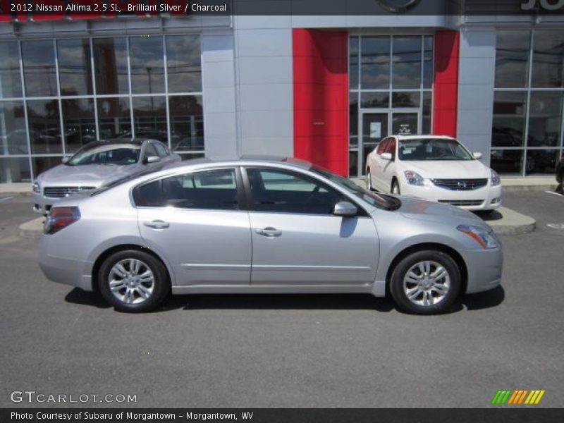Brilliant Silver / Charcoal 2012 Nissan Altima 2.5 SL
