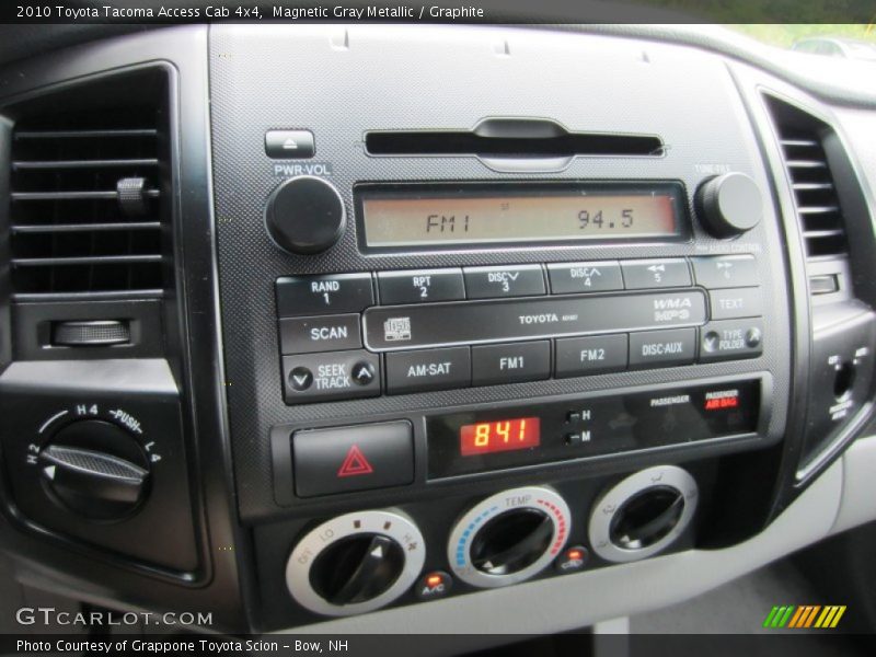 Magnetic Gray Metallic / Graphite 2010 Toyota Tacoma Access Cab 4x4