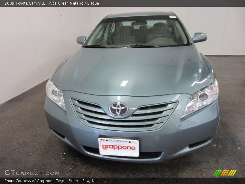 Aloe Green Metallic / Bisque 2009 Toyota Camry LE