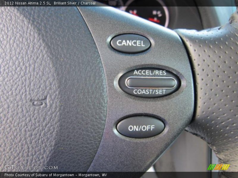 Brilliant Silver / Charcoal 2012 Nissan Altima 2.5 SL