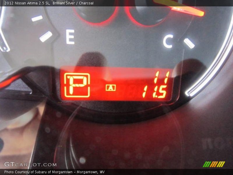 Brilliant Silver / Charcoal 2012 Nissan Altima 2.5 SL