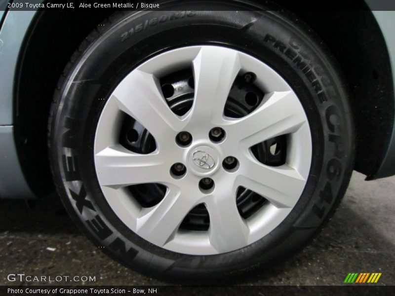 Aloe Green Metallic / Bisque 2009 Toyota Camry LE