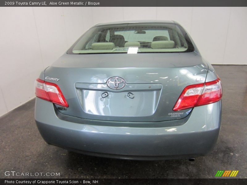Aloe Green Metallic / Bisque 2009 Toyota Camry LE