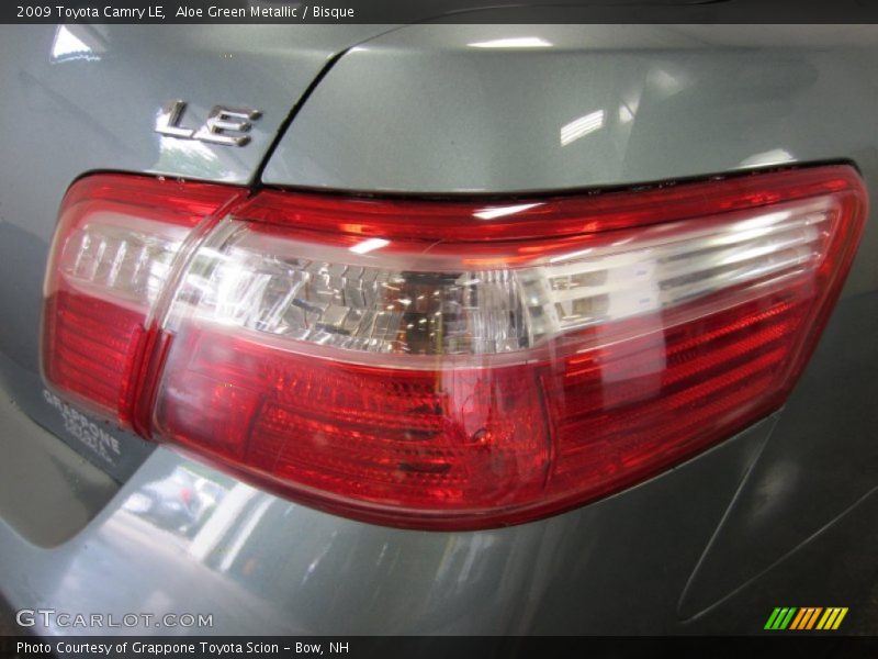 Aloe Green Metallic / Bisque 2009 Toyota Camry LE