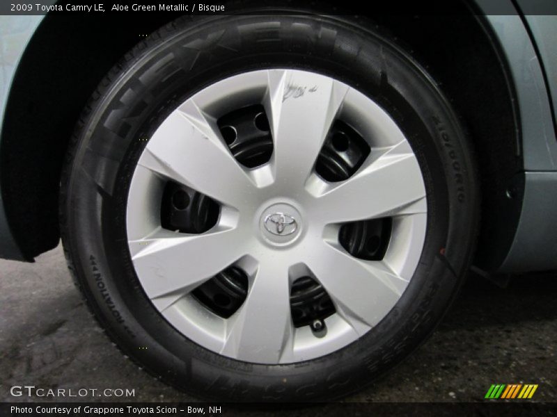 Aloe Green Metallic / Bisque 2009 Toyota Camry LE