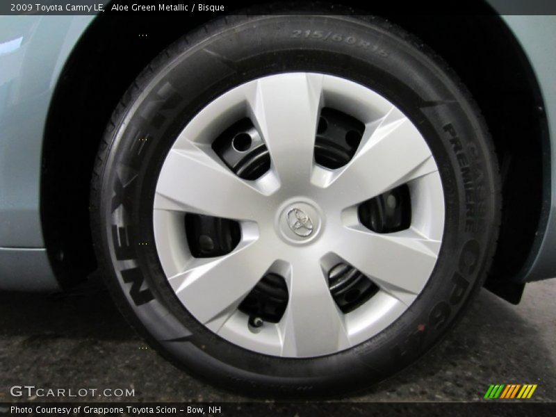 Aloe Green Metallic / Bisque 2009 Toyota Camry LE
