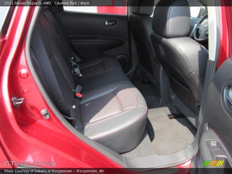 Cayenne Red / Black 2011 Nissan Rogue SL AWD