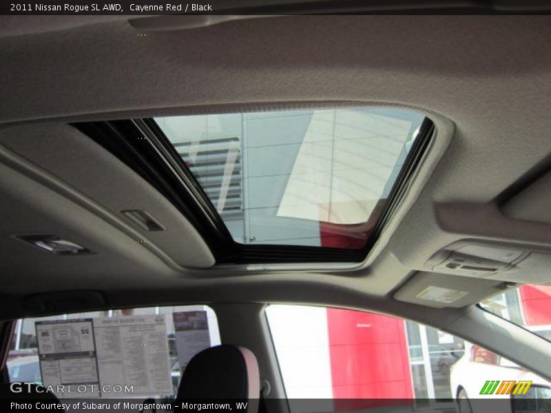 Cayenne Red / Black 2011 Nissan Rogue SL AWD