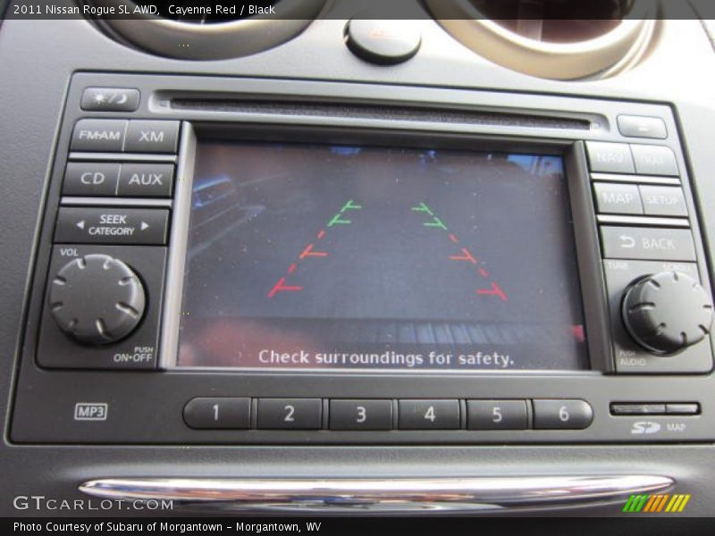 Cayenne Red / Black 2011 Nissan Rogue SL AWD